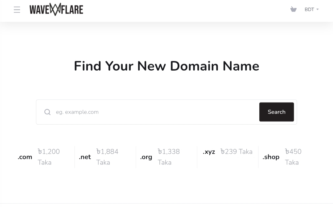 waveflare Project Preview